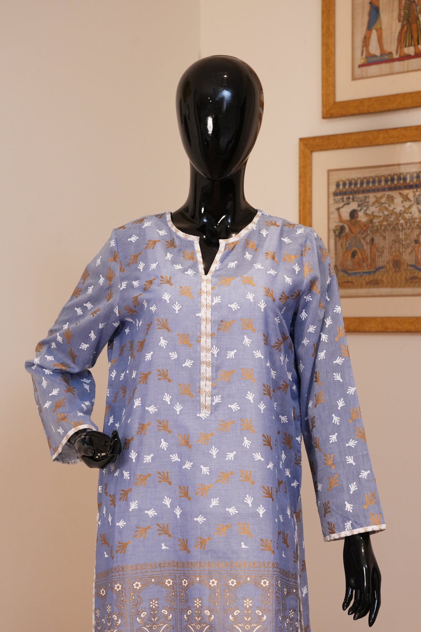 Blue Block Shirt
