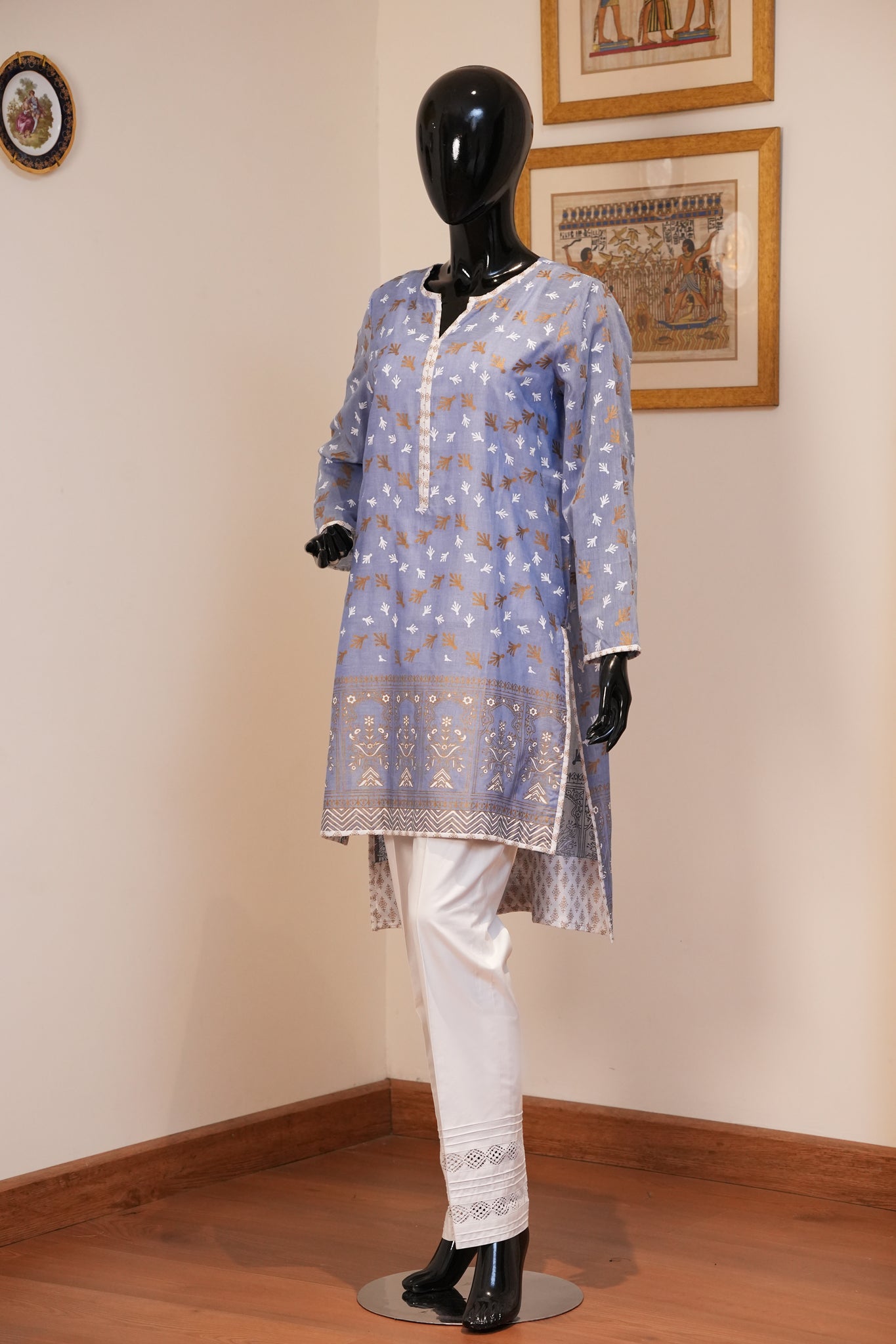 Blue Block Shirt