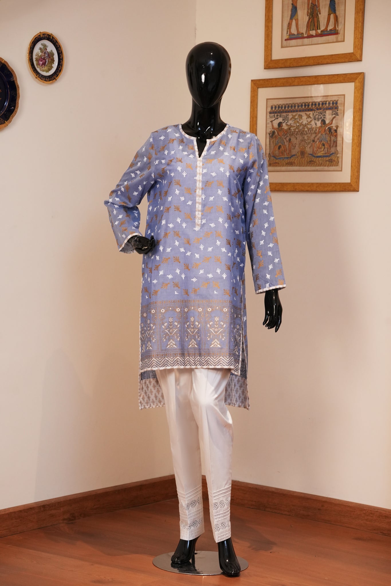 Blue Block Shirt